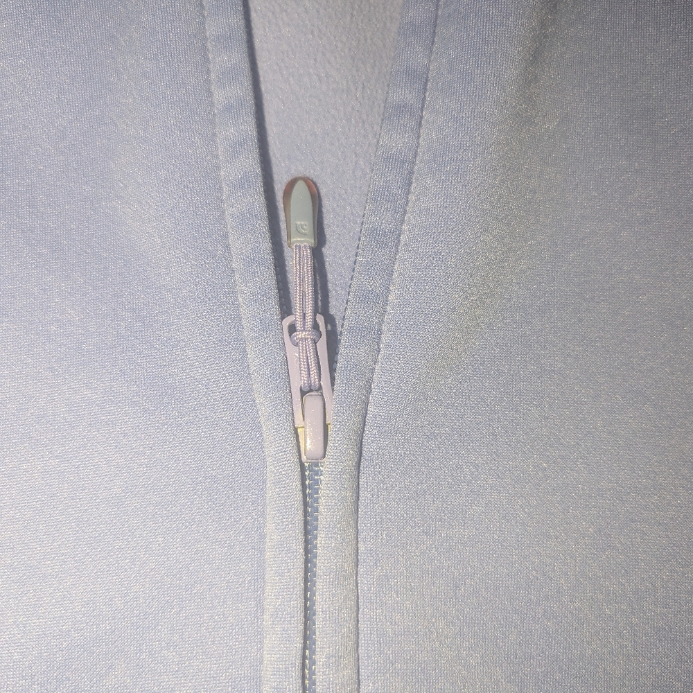 North Face Women's Small Full Zip Purple Long Sleeve Hoodie Sweatshirt - Picture 2 of 7